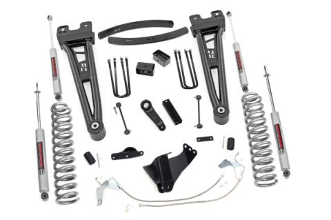 6 Inch Lift Kit Gas Radius Arm Ford F-250/F-350 Super Duty 4WD (08-10) Rough Country