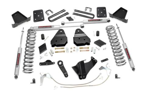 6 Inch Lift Kit Diesel OVLD Ford F-250 Super Duty 4WD (2015-2016) Rough Country