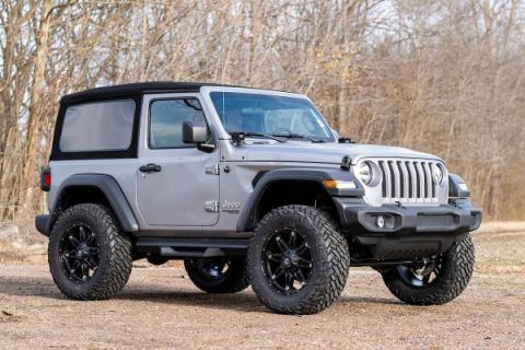 3.5 Inch Lift Kit Adj Lower FR D/S M1R Jeep Wrangler JL 4WD (2018-2023) Rough Country