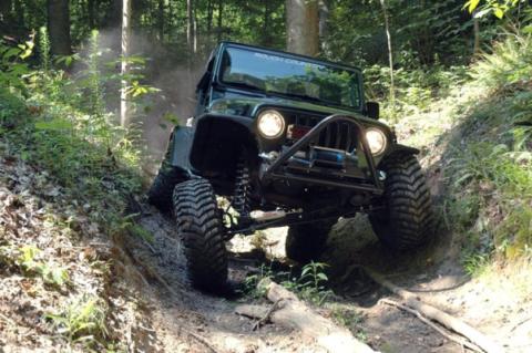 4 Inch Jeep X-Series Suspension Lift Kit 97-06 Wrangler TJ Rough Country