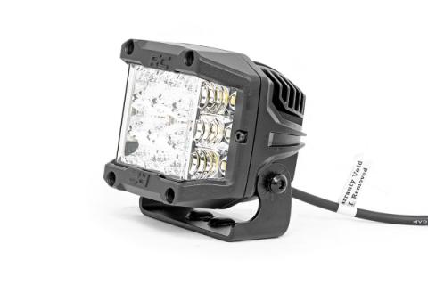 3 Inch Wide Angle OSRAM LED Lights Pair Rough Country