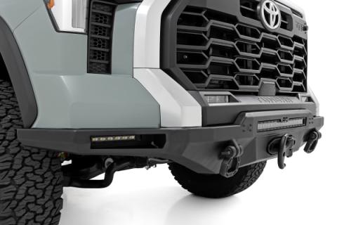 Hybrid Front Bumper 12000S Black LED Toyota Tundra 2WD/4WD (2022-2026) Rough Country