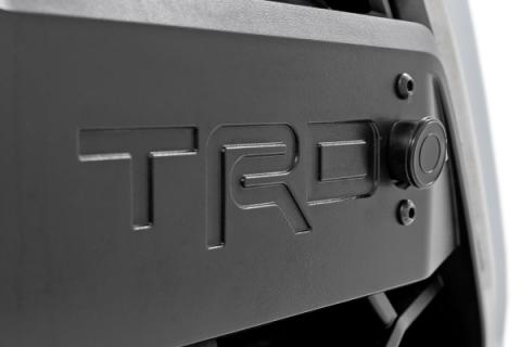 Hybrid Front Bumper 12000S Black LED w/ White DRL Toyota Tundra (22-26) Rough Country