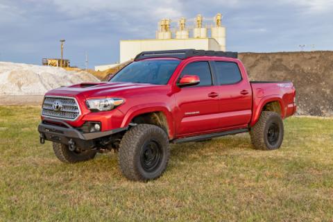 Roof Rack with Front Facing 40.0 Inch LED Light 05-22 Toyota Tacoma 2WD/4WD Rough Country
