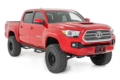 3.5 Inch Lift Kit Red UCA M1 Struts Toyota Tacoma 2WD/4WD (2005-2023) Rough Country