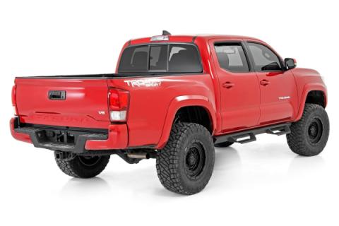 3.5 Inch Lift Kit Vertex Red Toyota Tacoma 2WD/4WD (2005-2023) Rough Country