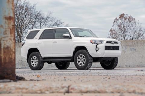 3 Inch Lift Kit Upper Control Arms RR Coils Vertex/V2 Struts Toyota 4Runner (10-24) Rough Country