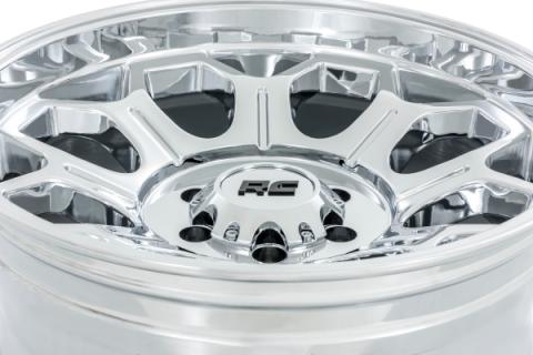 77 Series Wheel One-Piece Chrome 22x12 8x170 -44mm Rough Country