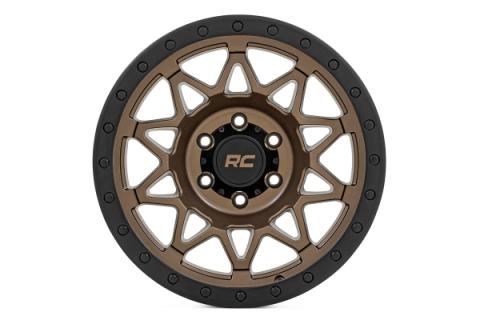 78 Series Wheel Simulated Beadlock Bronze/Black 17x8.5 6x135 +0mm Rough Country