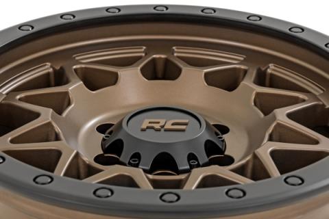 78 Series Wheel Simulated Beadlock Bronze/Black 17x8.5 6x135 +0mm Rough Country