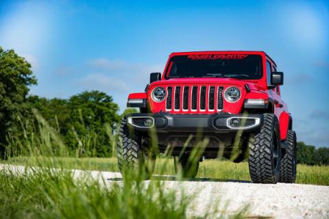 3.5 Inch Lift Kit Springs V2 Jeep Gladiator JT 4WD (2024-2025) Rough Country