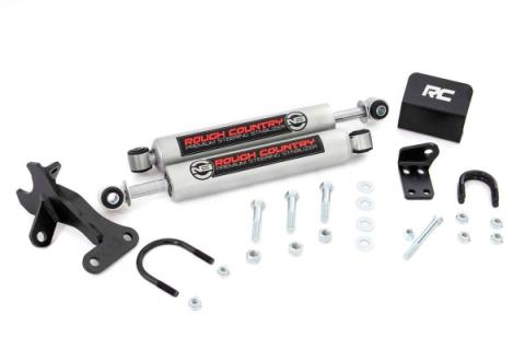 Jeep Dual Steering Stabilizer 99-04 Grand Cherokee WJ Rough Country