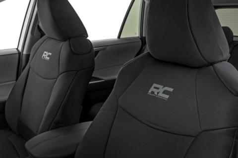 Seat Covers Front &amp; Rear Toyota Rav4 2WD/4WD (2019-2025) Rough Country