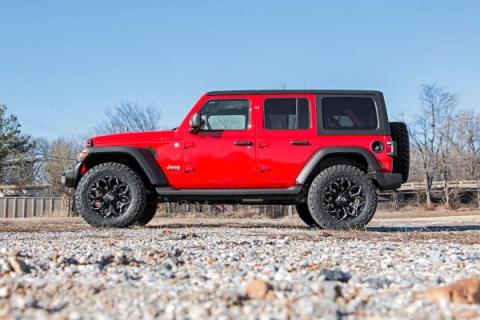 2.5 Inch Lift Kit Coils M1 Jeep Wrangler JL 4WD (2018-2023) Rough Country