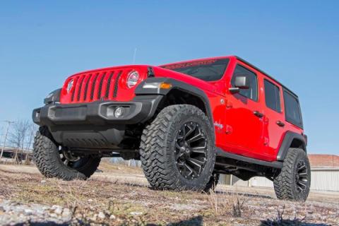 2.5 Inch Lift Kit Coils M1R Jeep Wrangler JL 4WD (2018-2023) Rough Country