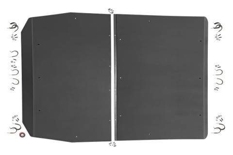 UTV Roof HDPE 5-Door Honda Pioneer 1000/1000-5 Rough Country