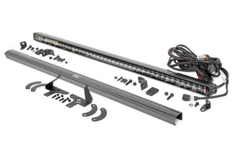 LED Light Kit Front Mount 40 Inch Spectrum Single Row Polaris RZR XP 4 1000 (2024) Rough Country