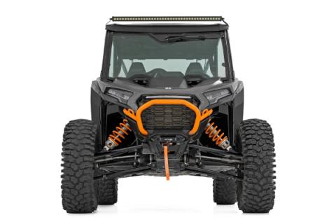 LED Light Kit Front Mount 40 Inch Spectrum Single Row Polaris RZR XP 4 1000 (2024) Rough Country