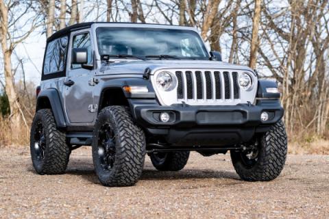3.5 Inch Lift Kit C/A Drop FR D/S M1R Jeep Wrangler JL 4WD (24-26) Rough Country