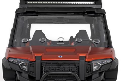 Vented Full Windshield Scratch Resistant Polaris XPEDITION XP/XPEDITION XP 5 Rough Country