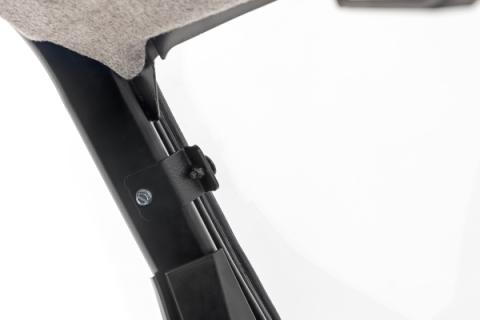 Vented Full Windshield Scratch Resistant Polaris XPEDITION XP/XPEDITION XP 5 Rough Country