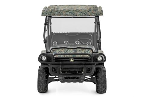 Vented Full Windshield Scratch Resistant John Deere Gator XUV 625/Gator XUV 850 Rough Country
