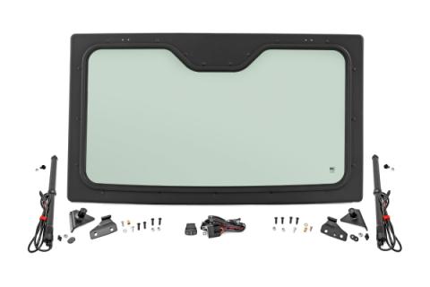 Electric Tilt Windshield Glass Can-Am Defender HD8/HD9/HD10 Rough Country