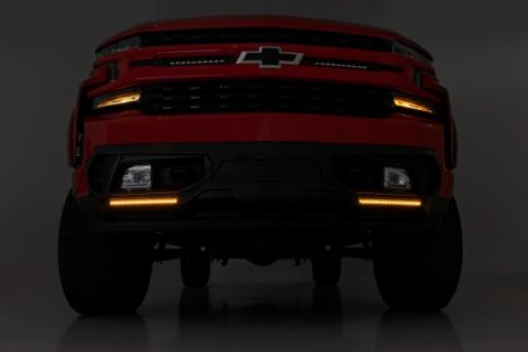 Front Bumper Fascia Cover Kit 19-22 Chevy Silverado 1500 2WD/4WD Rough Country