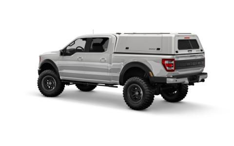 F-150 Truck Bed Cap SmartCap Edge Commercial OEM White For 21-26 Ford F-150 6.5 Foot Standard Bed RSI SmartCap