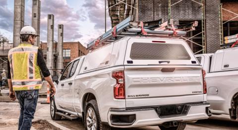Tacoma Truck Bed Cap SmartCap EVOc Commercial White For 24-26 Toyota Tacoma 5 Foot Standard Bed RSI SmartCap