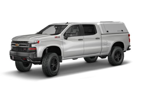 Silverado/Sierra Truck Bed Cap SmartCap Edge Defender OEM White 20-26 Chevrolet Silverado/Sierra 2500/3500 HD 6.5 Foot Standard Bed RSI SmartCap