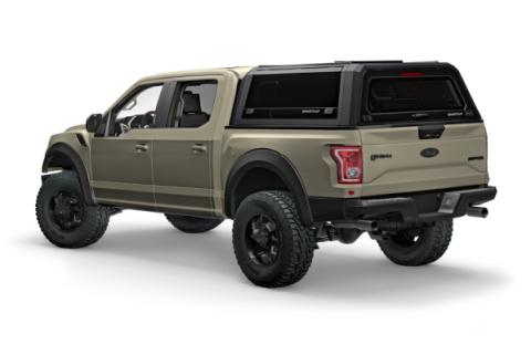 Ford Maverick Truck Bed Cap SmartCap Edge Defender Matte Black 22-26 Ford Maverick 4.5 Foot Short Bed RSI SmartCap