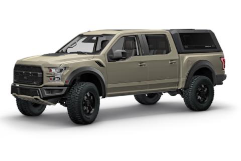 Ford Maverick Truck Bed Cap SmartCap Edge Defender Matte Black 22-26 Ford Maverick 4.5 Foot Short Bed RSI SmartCap