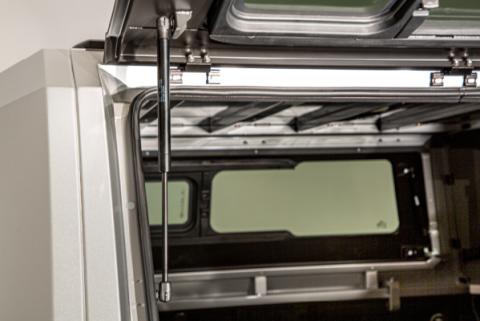 Nissan Frontier Truck Bed Cap SmartCap Edge Defender OEM White For 22-26 5 Foot Short Bed SmartCap