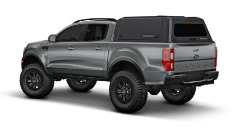 Tacoma Truck Bed Cap SmartCap EVOh Hatchback Matte Black For 24-26 Toyota Tacoma 5 Foot Short Bed RSI SmartCap