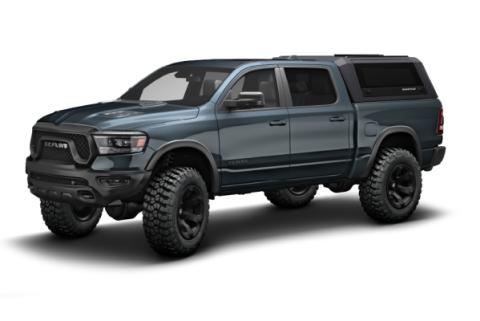 RAM 1500 Truck Bed Cap SmartCapEVO Sport Matte Black For 19-26 RAM 1500 6.4 Foot Standard Bed SmartCap