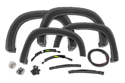 Fender Flares Sport GJV Riptide Blue Chevy Silverado 1500 (22-26) Rough Country
