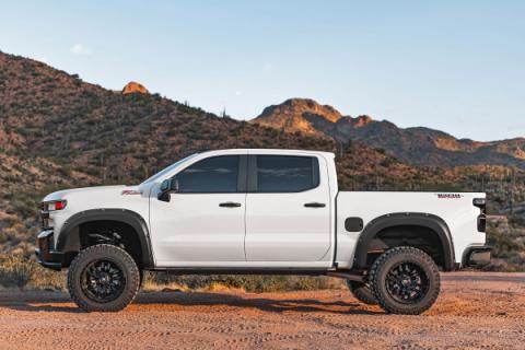 Fender Flares Sport GJV Riptide Blue Chevy Silverado 1500 (22-26) Rough Country
