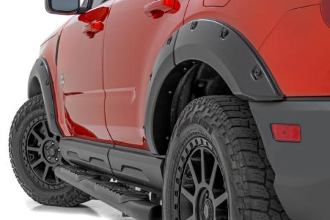 Pocket Fender Flares YZ Oxford White Ford Bronco Sport 4WD (2021-2026) Rough Country