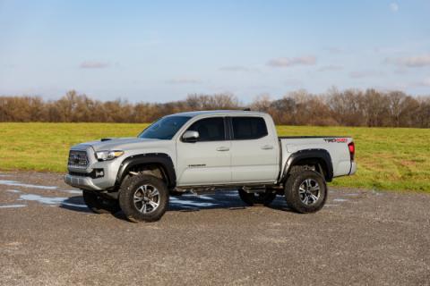 Pocket Fender Flares 218 Midnight Black Metallic Toyota Tacoma (16-23) Rough Country