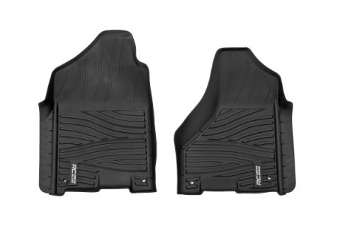 Flex-Fit Floor Mats FR Crew Cab Ram 1500 2WD/4WD (2012-2018 &amp; Classic) Rough Country