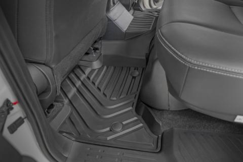 Flex-Fit Floor Mats FR &amp; RR Toyota Land Cruiser 4WD (2024-2026) Rough Country