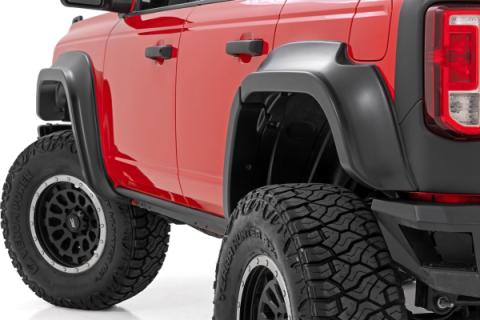 Fender Flares YZ Oxford White Ford Bronco 4WD (2021-2025) Rough Country