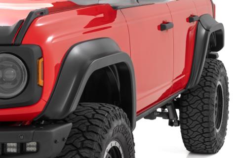 Fender Flares YZ Oxford White Ford Bronco 4WD (2021-2025) Rough Country