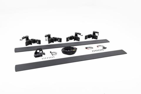 Power Running Boards Dual Electric Motor Crew Cab Silverado/Sierra 1500/2500HD/3500HD (07-14) Rough Country