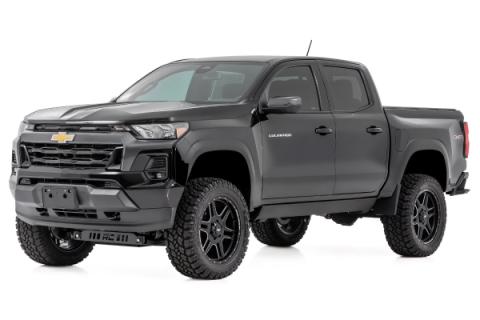 Power Running Boards Dual Electric Motor Crew Cab Chevy/GMC Canyon/Colorado (15-26) Rough Country