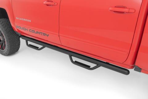 Nerf Steps Cab Length Crew Cab Silverado/Sierra 1500 (14-18 &amp; Classic) Rough Country