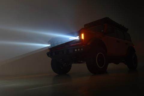DRL Halo LED Headlights DOT Approved Ford Bronco 4WD (2021-2025) Rough Country