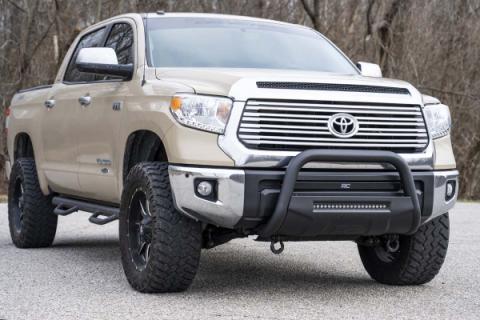 Toyota Tow Hook to Shackle Conversion Kit Mounts Only 07-20 Tundra Rough Country