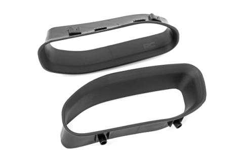 Tow Hook Brackets &amp; Bezel Combo Ram 1500 2WD/4WD (2019-2021) Rough Country